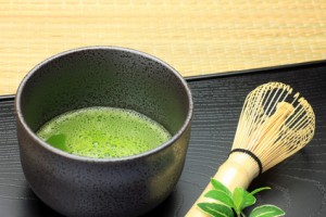 powdered green tea